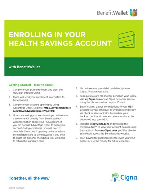 Benefitwallet Health Savings Account